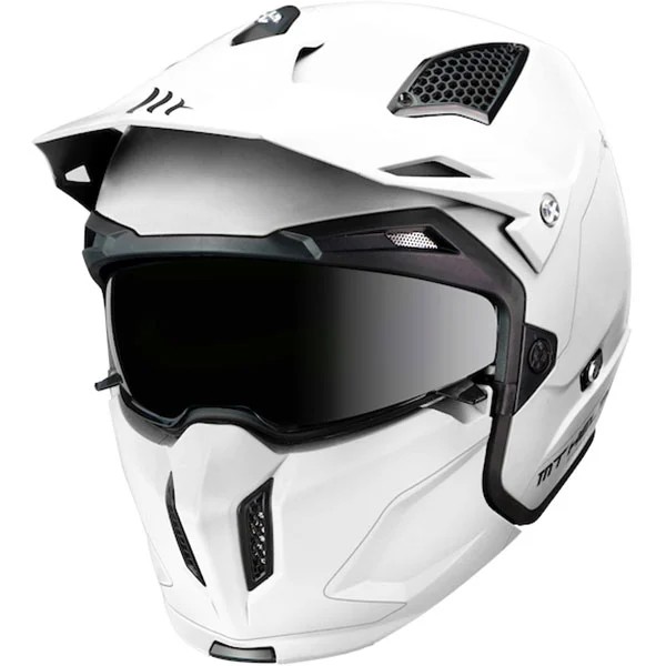 MT Helmets MT Streetfighter SV - Solid Gloss White